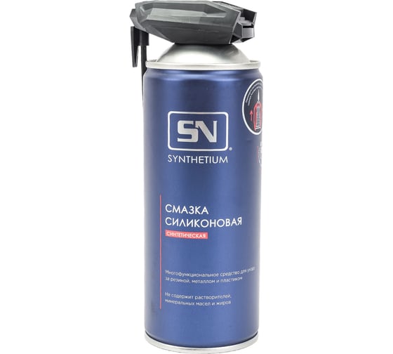 Изображение товара Силиконовая смазка SYNTHETIUM SN-4615 аэрозоль с умным распылителем, 520 мл 54143