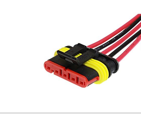 Изображение товара Соединительная герметичная колодка Nord-Yada 5 контактов 1,5 мм мама 905066