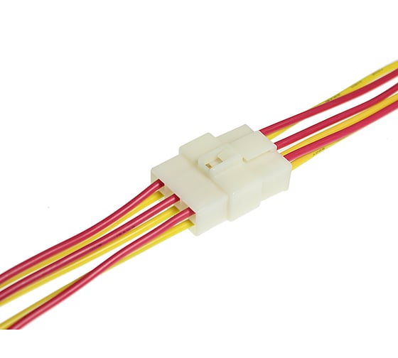 Изображение товара Соединительная колодка Nord-Yada 6 контактов 6,3 мм с проводами 904355