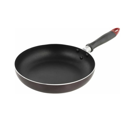 Изображение товара Сковорода Lara бордовый алюминиевая, 24x5 см, толщина 2.0 мм, антипригарное покрытие, спиральное дно LR01-39