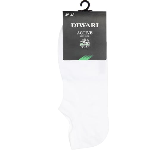 Изображение товара Мужские ультракороткие носки DIWARI ACTIVE 17С-144СП, р.27, 000 белый 1001330570030015000