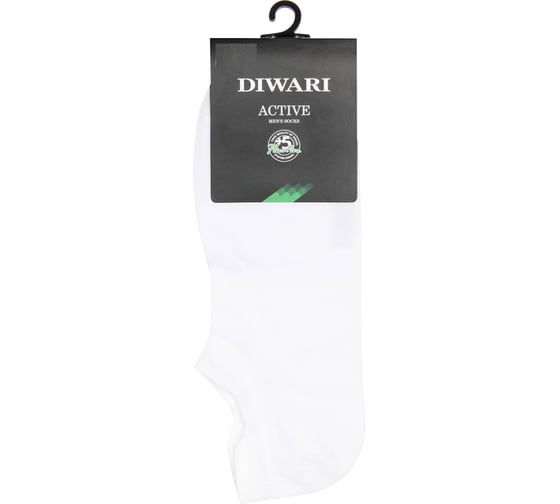 Изображение товара Мужские ультракороткие носки DIWARI ACTIVE 17С-144СП, р.29, 000 белый 1001330570050015000