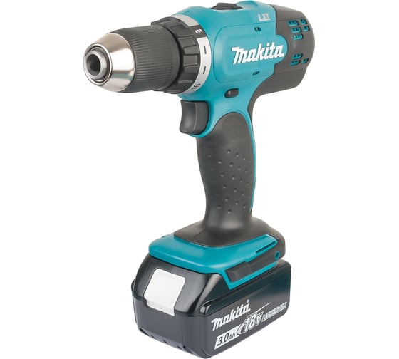 Изображение товара Аккумуляторная дрель-шуруповерт Makita LXT DDF453RFE
