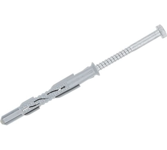 Изображение товара Рамный фасадный дюбель STARFIX 10x80 мм, нейлон, потайной, с шурупом, 50 шт. SM-46056-50