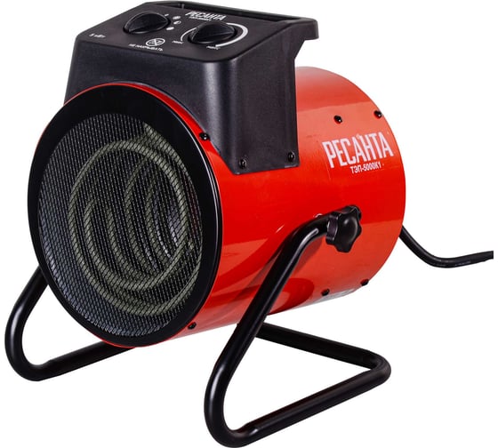 Изображение товара Электрическая тепловая пушка Ресанта ТЭП-5000К1 круглая 67/1/19