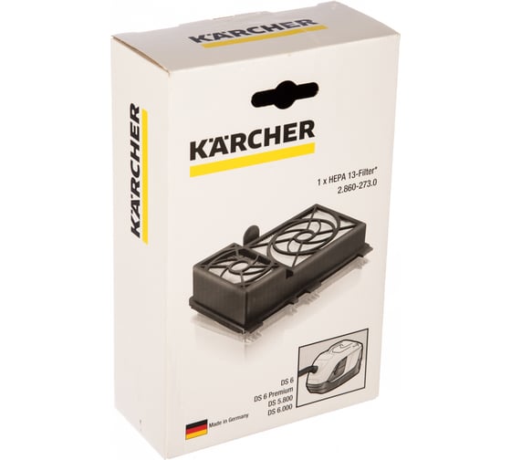 Изображение товара Фильтр HEPA 13 для пылесосов DS 5.800/6.000 Karcher 2.860-273