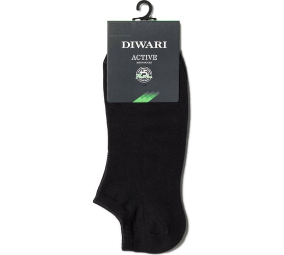 Изображение товара Мужские короткие носки DIWARI ACTIVE 19С-181СП, р.25, 484 черный 1001331110020012484