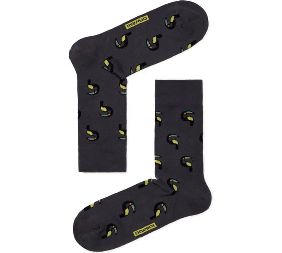 Изображение товара Мужские носки DIWARI HAPPY 17С-151СП, р.27, 081 темно-серый 1001330580030017081