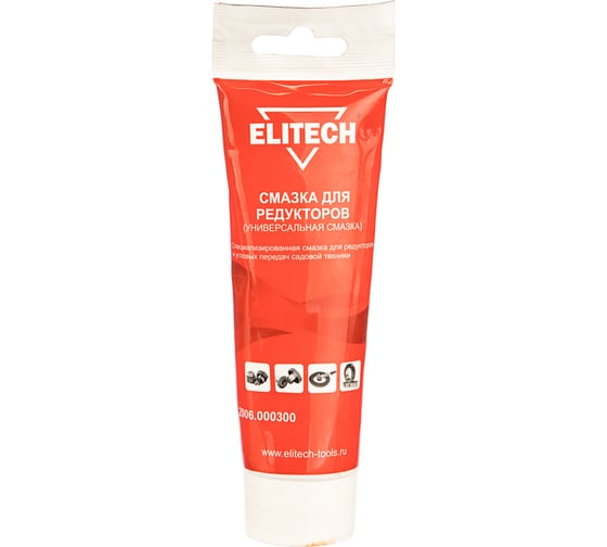 Изображение товара Смазка для редукторов (туба-подвес, 125 г) Elitech 2006.000300