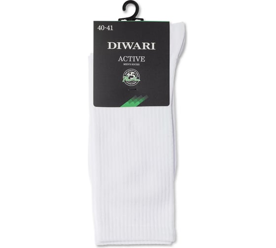 Изображение товара Мужские носки DIWARI ACTIVE 20С-19СП, р.25, 000 белый 1001331300020015000