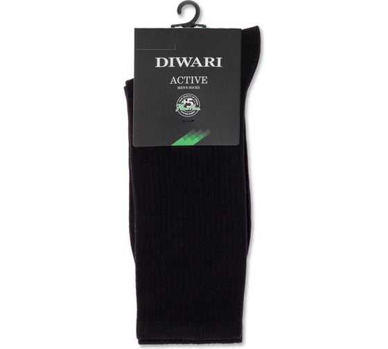 Изображение товара Мужские носки DIWARI ACTIVE 20С-19СП, р.27, 000 черный 1001331300030012000