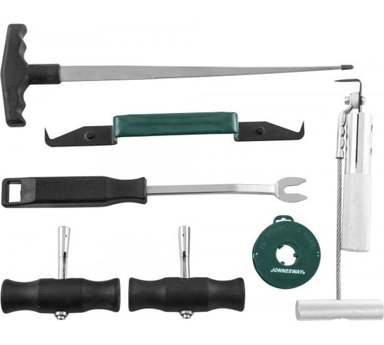 Изображение товара Комплект для демонтажа лобовых стекол 7шт Jonnesway AB010002 47652
