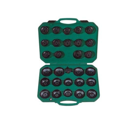 Изображение товара Комплект чашек для съема масляных фильтров 65-120 мм, 30шт Jonnesway AI050004A 47556