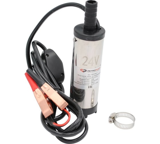 Изображение товара Погружной насос для ДТ Petropump DCTP-24 из нерж. стали, 24 В PP220017
