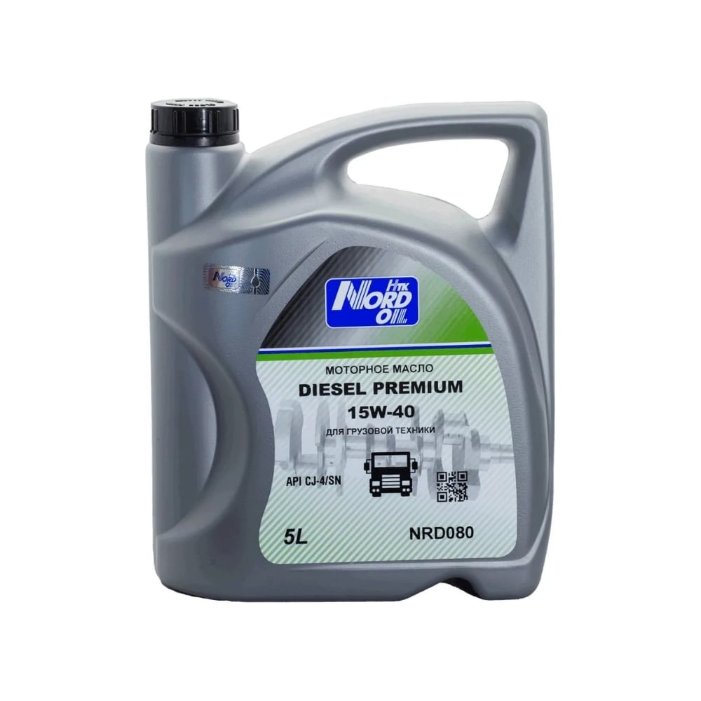 Моторное масло NORD 15W40 NRD080 OIL Diesel Premium 15W-40 CJ-4/SN - фото 1