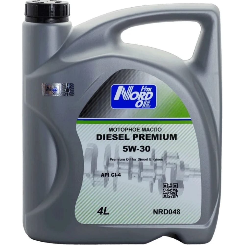 Моторное масло NORD 5W30 NRD048 OIL Diesel Premium 5W-30 CI-4 - фото 1