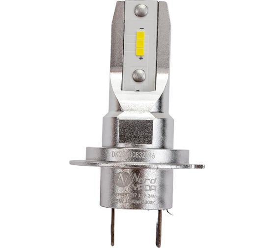 Изображение товара Светодиодная лампа головного света Nord-Yada Н7 12-24V 25W 6000K 1500lm M5 909137