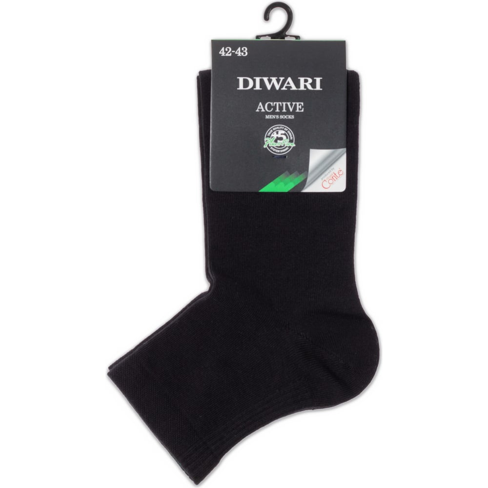 Мужские носки DIWARI пряжа трикотажная 95% хлопок 5% эластан lentino melange 100 гр 30 м 4
