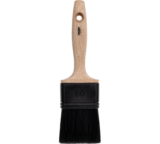 Изображение товара Плоская кисть HARDY SELECT серия 22, размер 60 x 24мм, черная смесь синтетического волокна 0201-225660