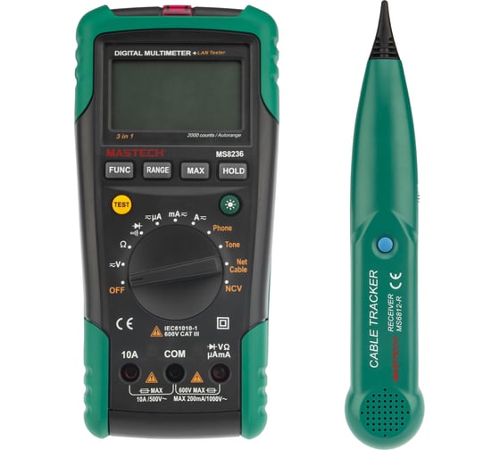 Изображение товара Сетевой цифровой мультиметр Mastech MS8236 00-00000757