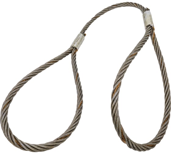 Изображение товара Канатный петлевой строп Gigant Professional СКП1 УСК1 опрессовка, 0,5 т, 1 м GP-СКП-0.5-1