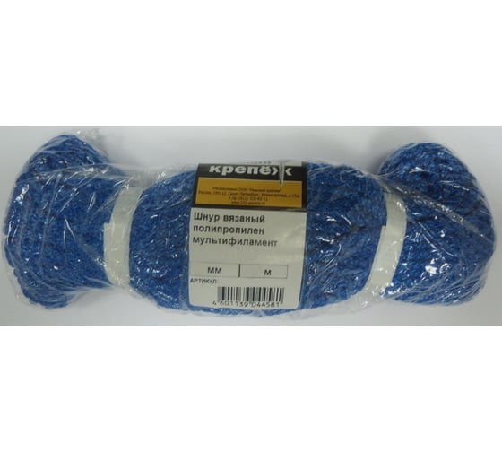 Изображение товара Полипропиленовый вязаный шнур Невский Крепеж 3 мм 30 м цветной 813304