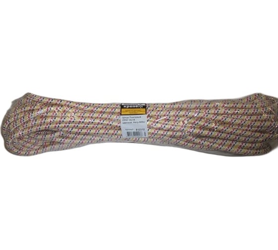 Изображение товара Полипропиленовый плетеный шнур Невский Крепеж 10 мм 15 м цветной 813312