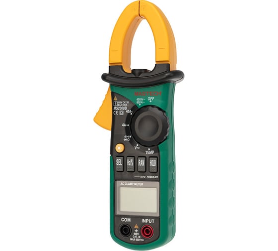 Изображение товара Цифровые токовые клещи Mastech MS2008B 00-00000243