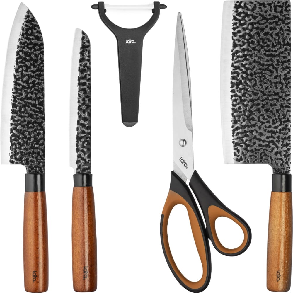 Набор ножей Lara набор по уходу за комнатными растениями цельнометаллический 3 предмета luxe palisad 62909