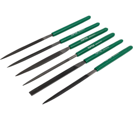 Изображение товара Набор надфилей TOPTUL 6 предметов GNBA0601