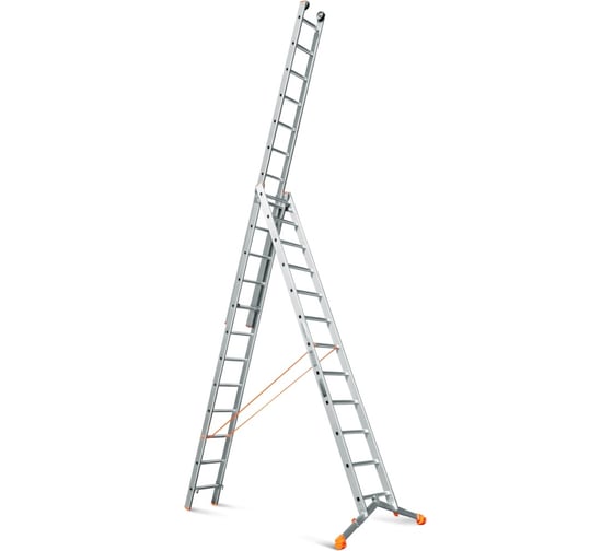 Изображение товара Трехсекционная лестница Эйфель ТЛ 3х12 Ювелир Плюс