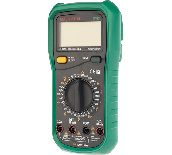 Изображение товара Цифровой мультиметр Mastech МY63 00-00000271