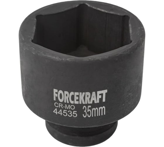 Изображение товара Головка ударная 6-гранная 35 мм, 1/2''DR fk-44535 Forcekraft 52599