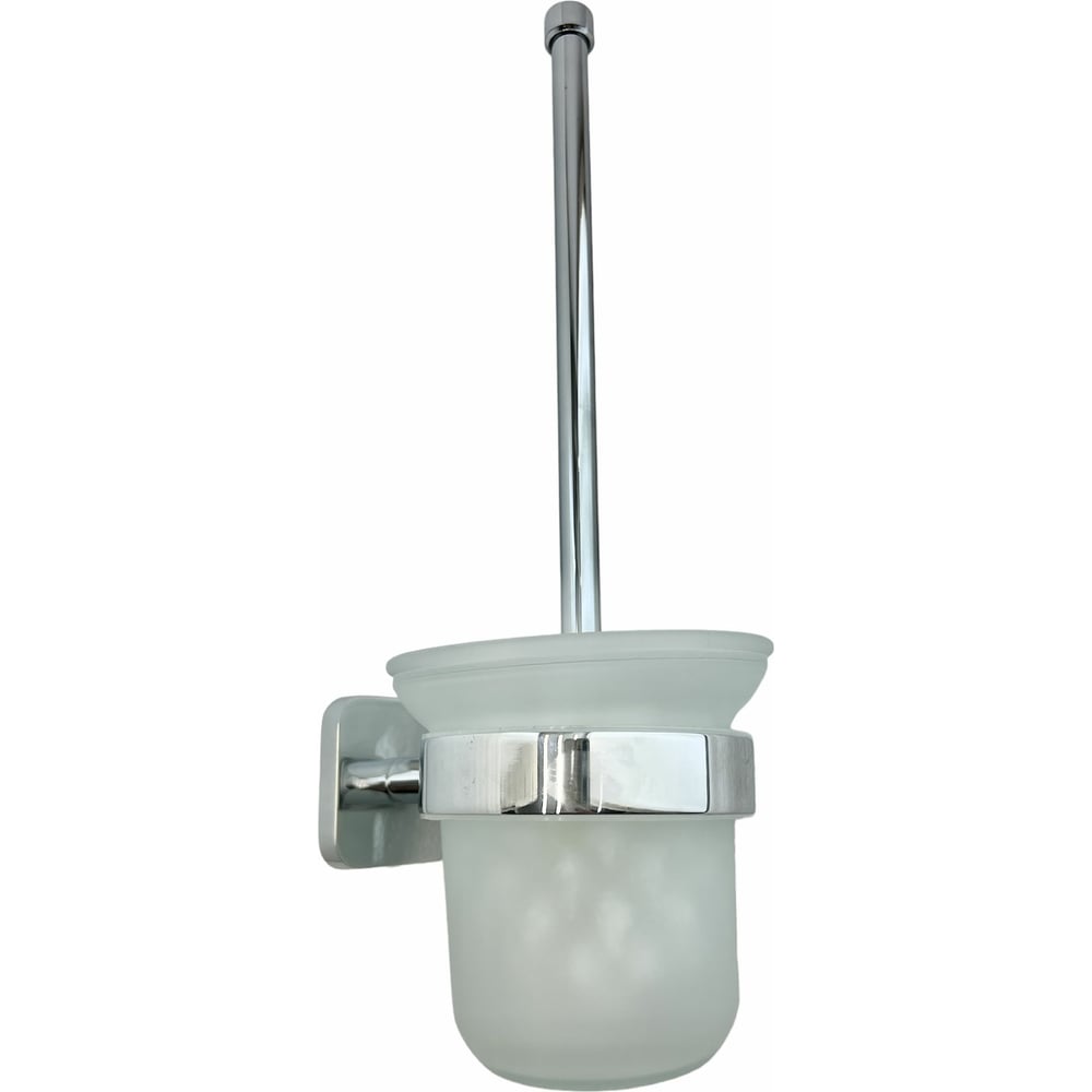 Изображение товара Настенный туалетный ерш OUTE хром стекло TG3210 стильное гигиеничное решение