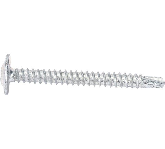 Изображение товара Саморезы Gigant 4,2x41, полусфера, сверло, цинк, 1 кг (примерно 308 шт) 123578