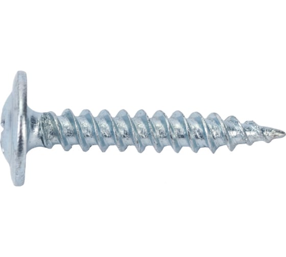 Изображение товара Саморезы Gigant 4,2x25, полусфера, острый, цинк, 1 кг (примерно 457 шт) 123568