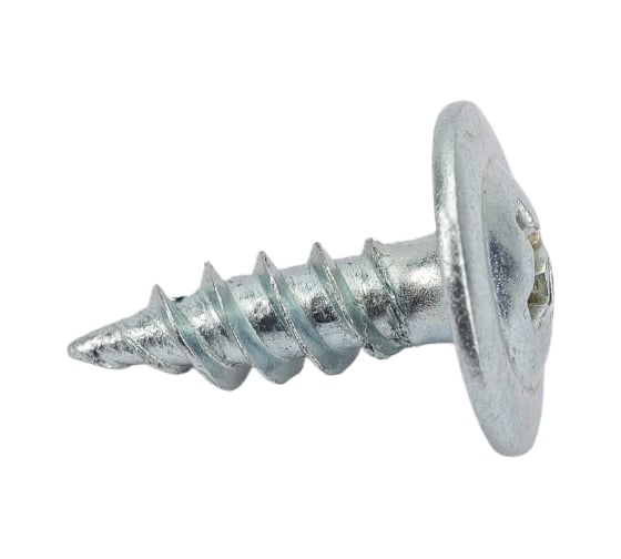 Изображение товара Саморезы Gigant 4,2x13, полусфера, острый, цинк, 1 кг (примерно 681 шт) 123565