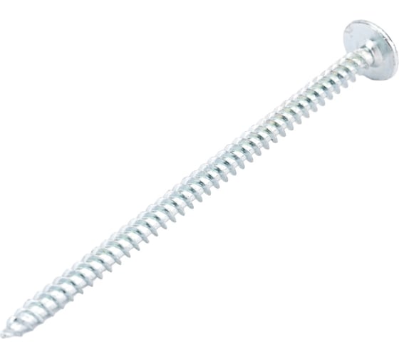 Изображение товара Саморезы Gigant 4,2x75, полусфера, острый, цинк, 50 шт. 123589