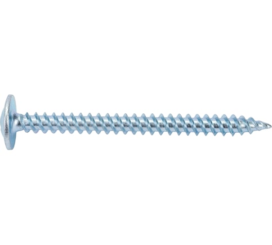 Изображение товара Саморезы Gigant 4,2x51, полусфера, острый, цинк, 1 кг (примерно 179 шт) 123571