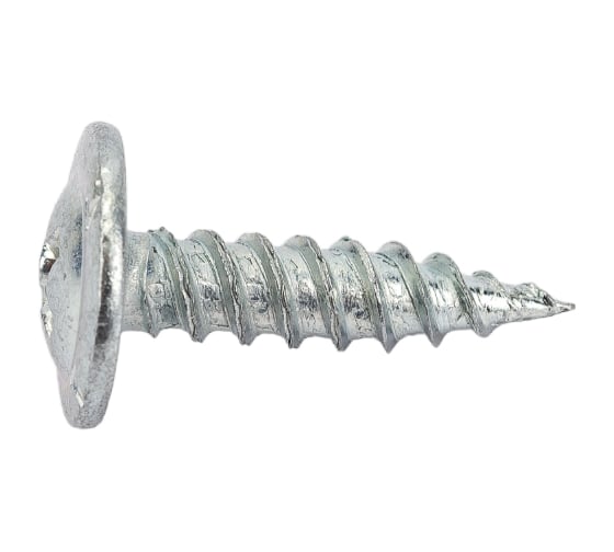 Изображение товара Саморезы Gigant 4,2x16, полусфера, острый, цинк, 1 кг (примерно 632 шт) 123566