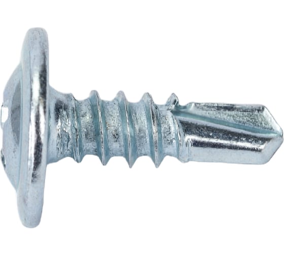 Изображение товара Саморезы Gigant 4,2x13, полусфера, сверло, цинк, 1 кг (примерно 704 шт) 123573