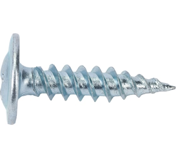 Изображение товара Саморезы Gigant 4,2x19, полусфера, острый, цинк, 1 кг (примерно 552 шт) 123567