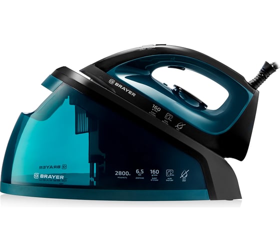 Изображение товара Паровая станция BRAYER вертикальное отпаривание BR4153