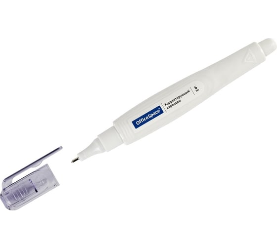 Изображение товара Корректирующий карандаш OfficeSpace Cvr84500 0.6 мл, металлический наконечник Cvr_84500