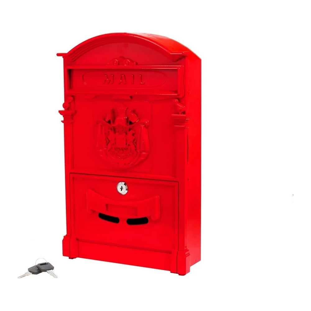 Ящик почтовый Аллюр, цвет красный