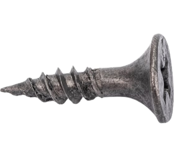 Изображение товара Саморезы Gigant 3,5x16, потайная головка, частая резьба, оксидированный, 1 кг (примерно 1059 шт) 123609