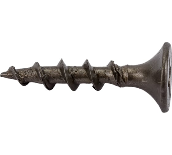 Изображение товара Саморезы Gigant 3,5x19, потайная головка, крупный шаг, оксидированный, 1000 шт. 123546