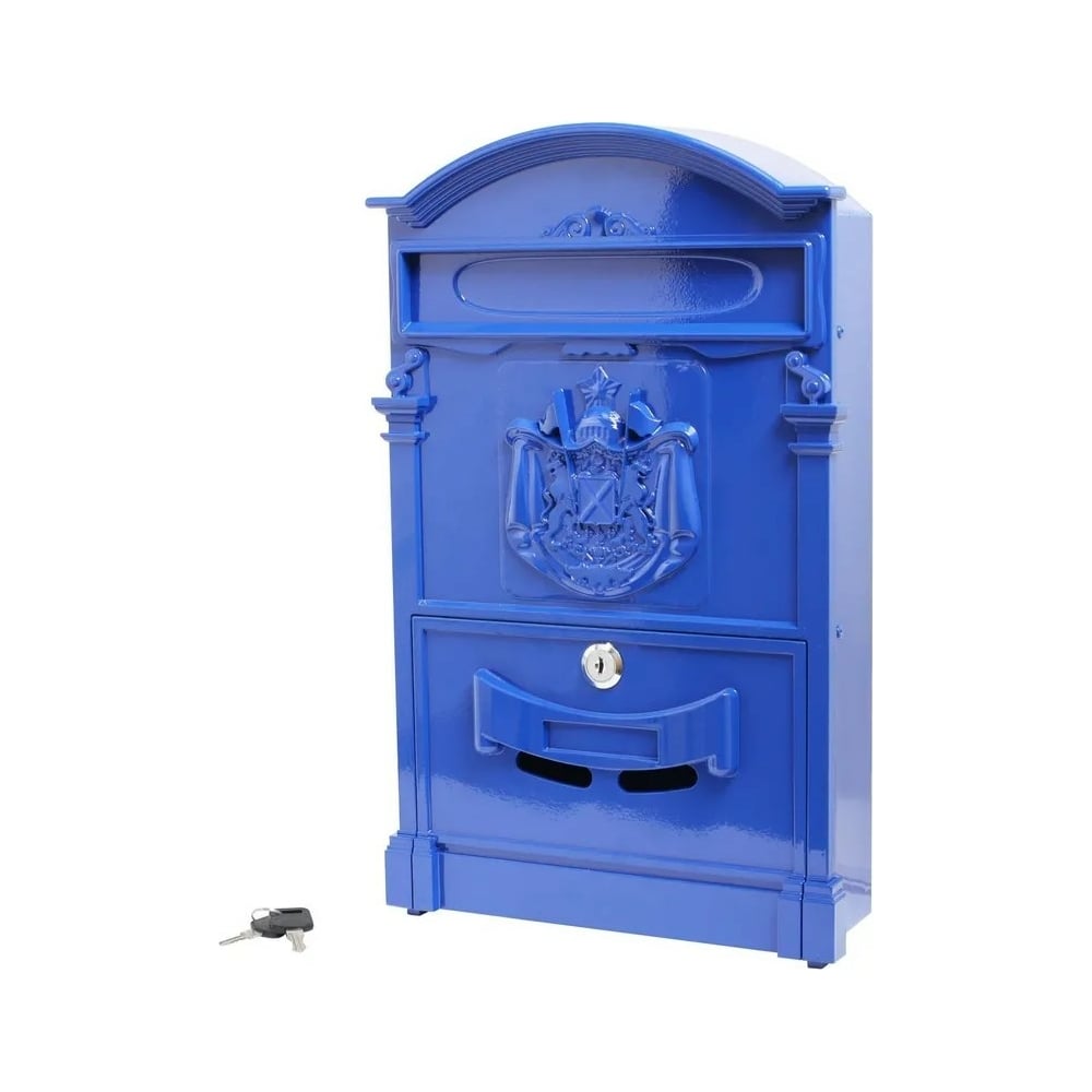 Ящик почтовый Аллюр, цвет синий