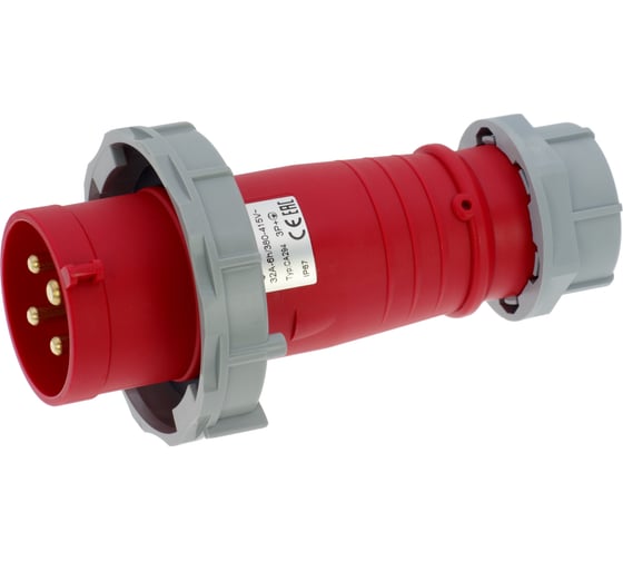 Изображение товара Кабельная вилка INPIN 32A/400V/3P+E/IP67 CA294