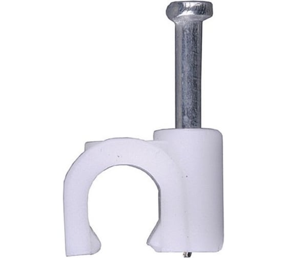 Изображение товара Скоба с оцинкованным гвоздём (100 шт; 4 мм) для крепления кабеля Stayer 4510-04